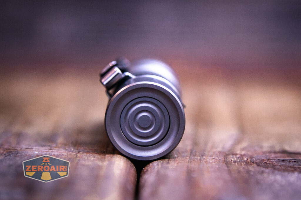 Wurkkos titanium TS10v2 mini EDC flashlight tail switch