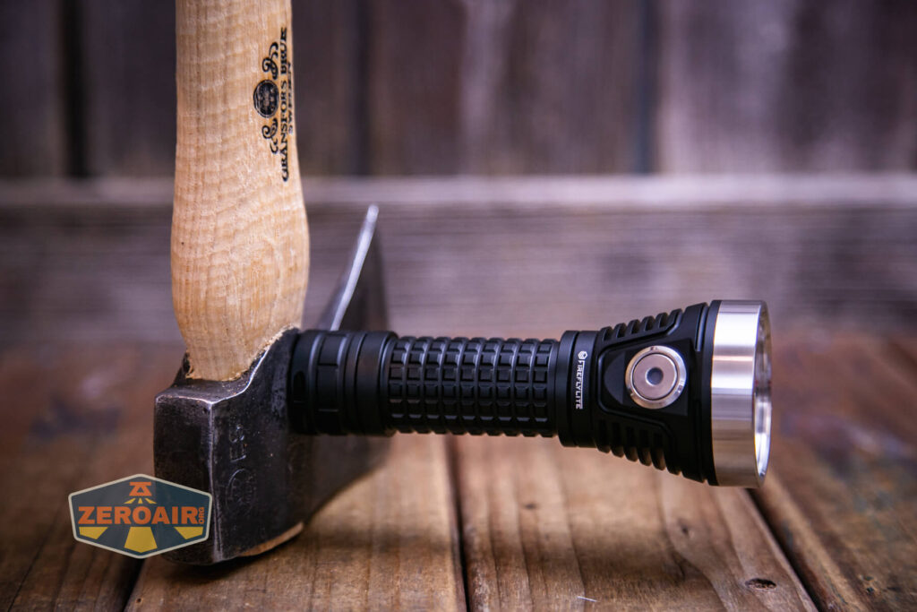 FireflyLite E12C flashlight tailcap magnet