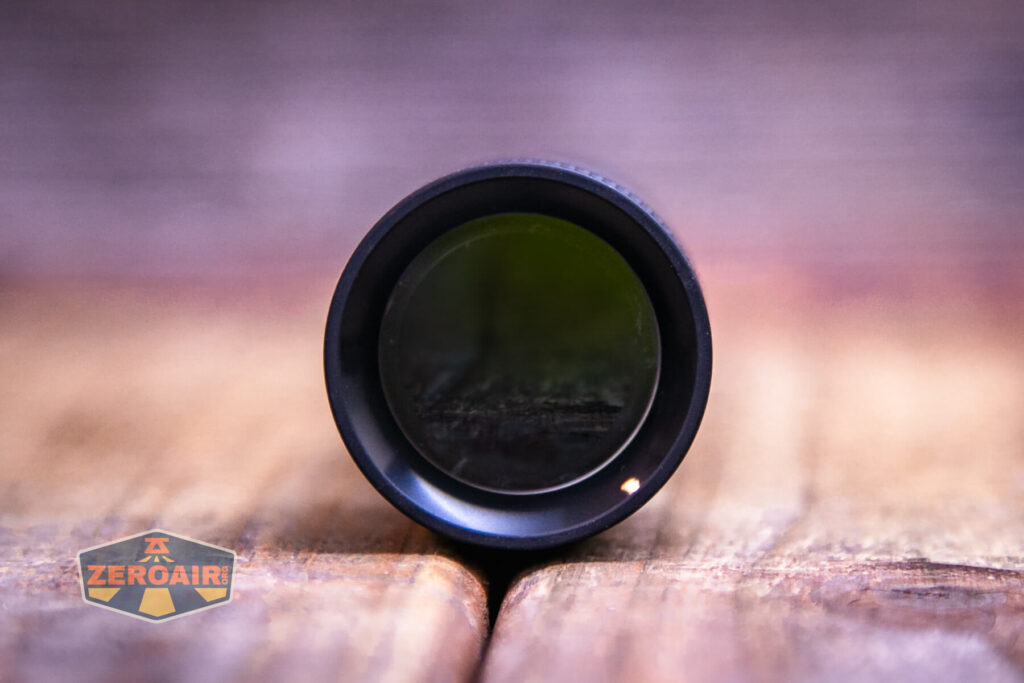 Speras PZ18 zoomable flashlight zoomed back