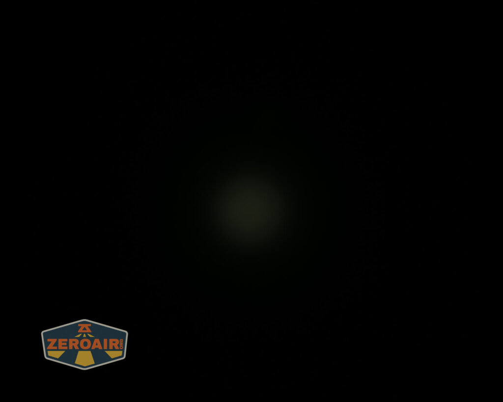 beamshots on ceiling