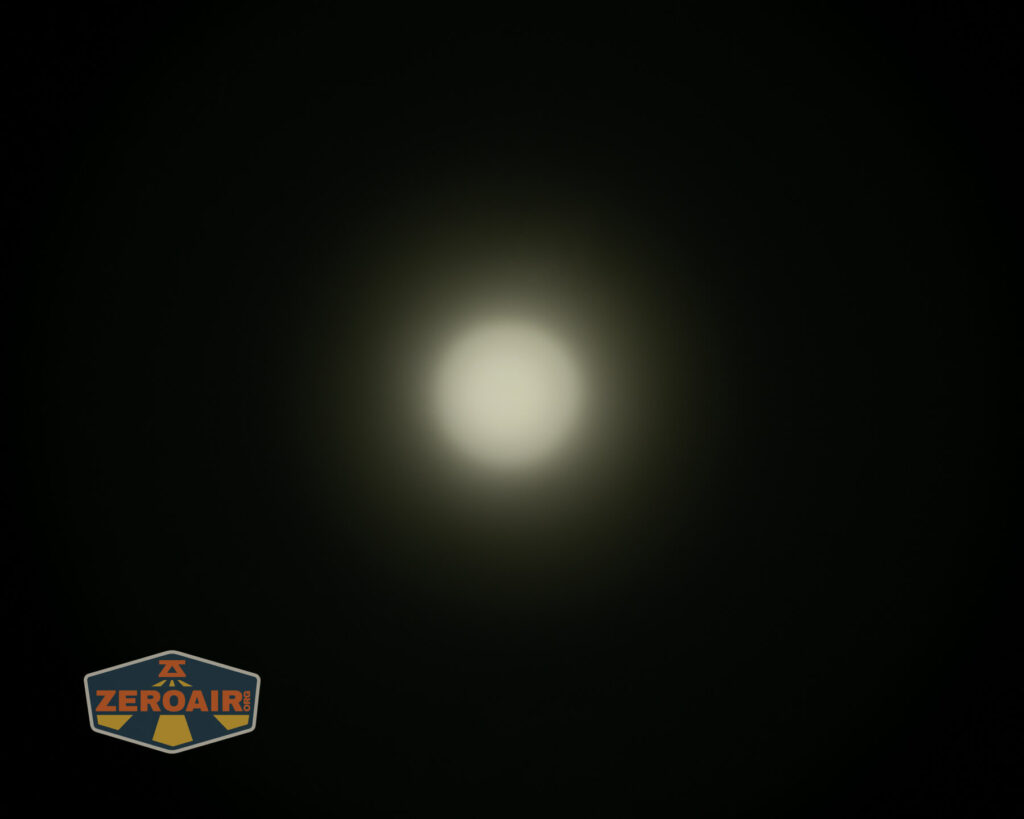 beamshots on ceiling