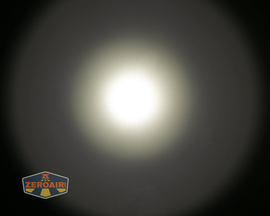 beamshots on ceiling