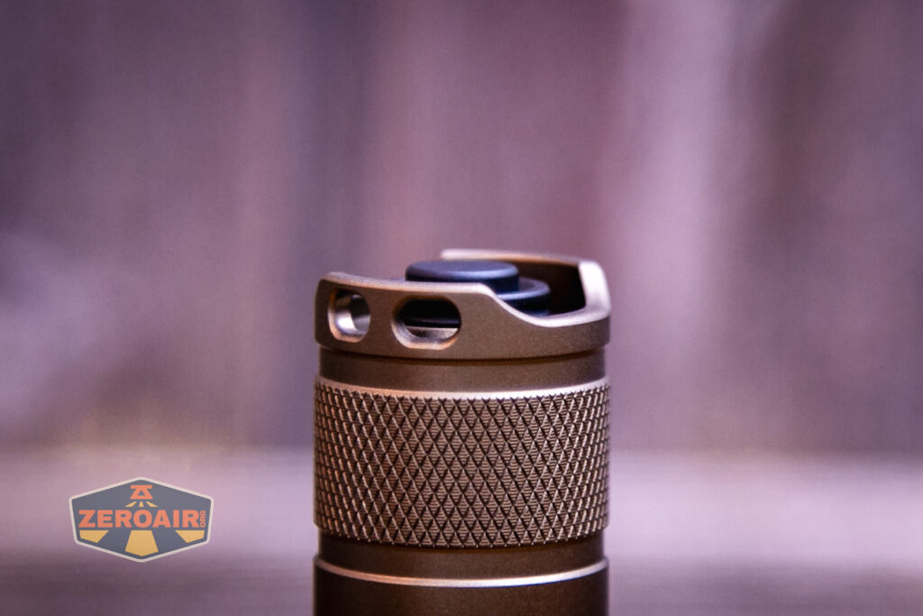 Convoy S2+ SFT40 3000K flashlight switch profile