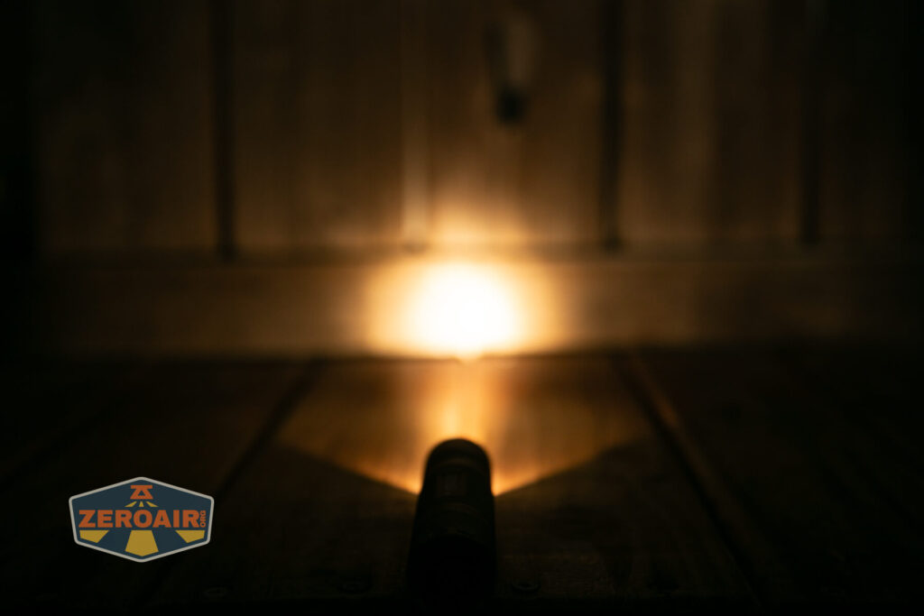 Convoy S2+ SFT40 3000K flashlight emitter on