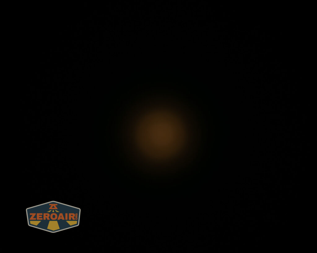 beamshots on ceiling