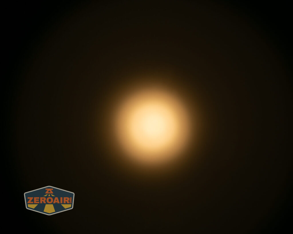 beamshots on ceiling