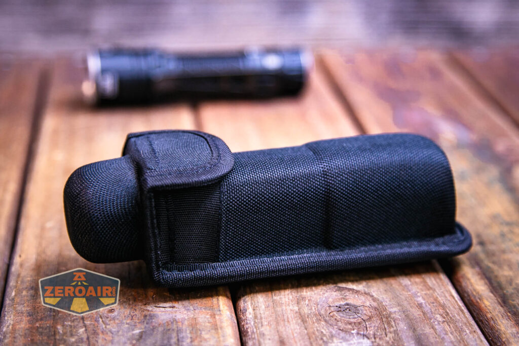 Nitecore EDC35 flashlight hard formed nylon pouch