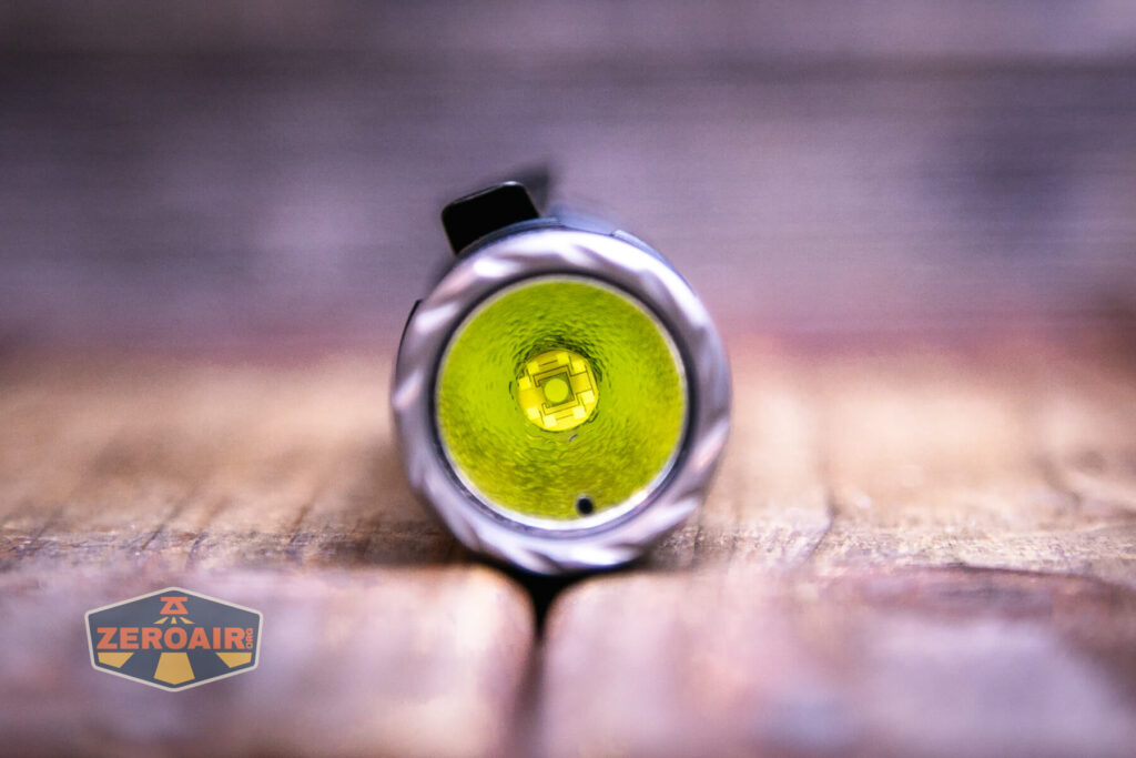 Nitecore EDC35 flashlight emitter