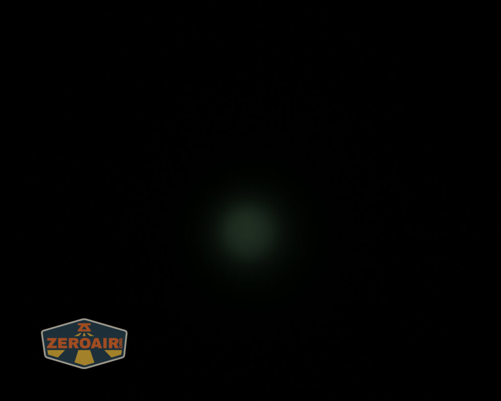 beamshots on ceiling