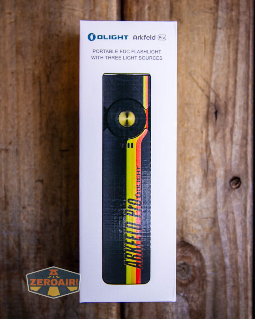 Olight Arkfeld Pro Racing Stripes box