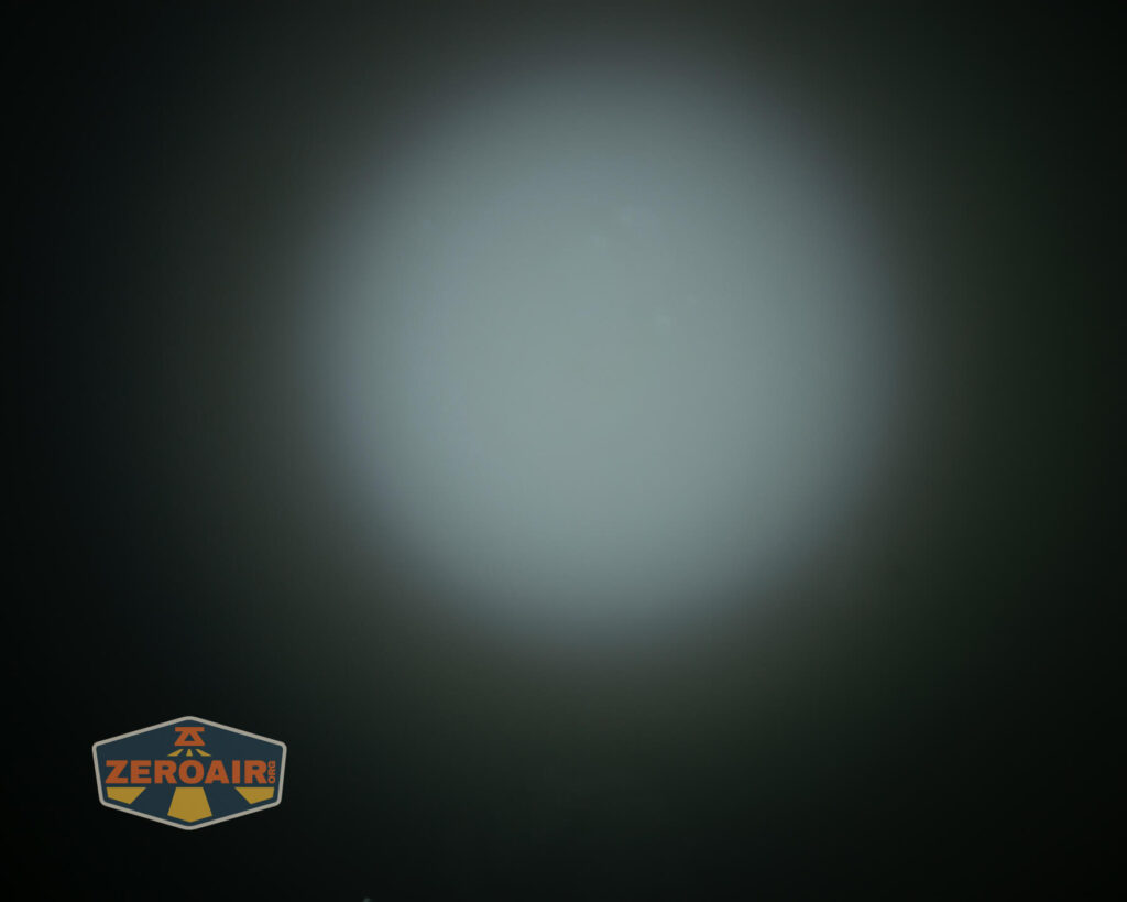 beamshots on ceiling