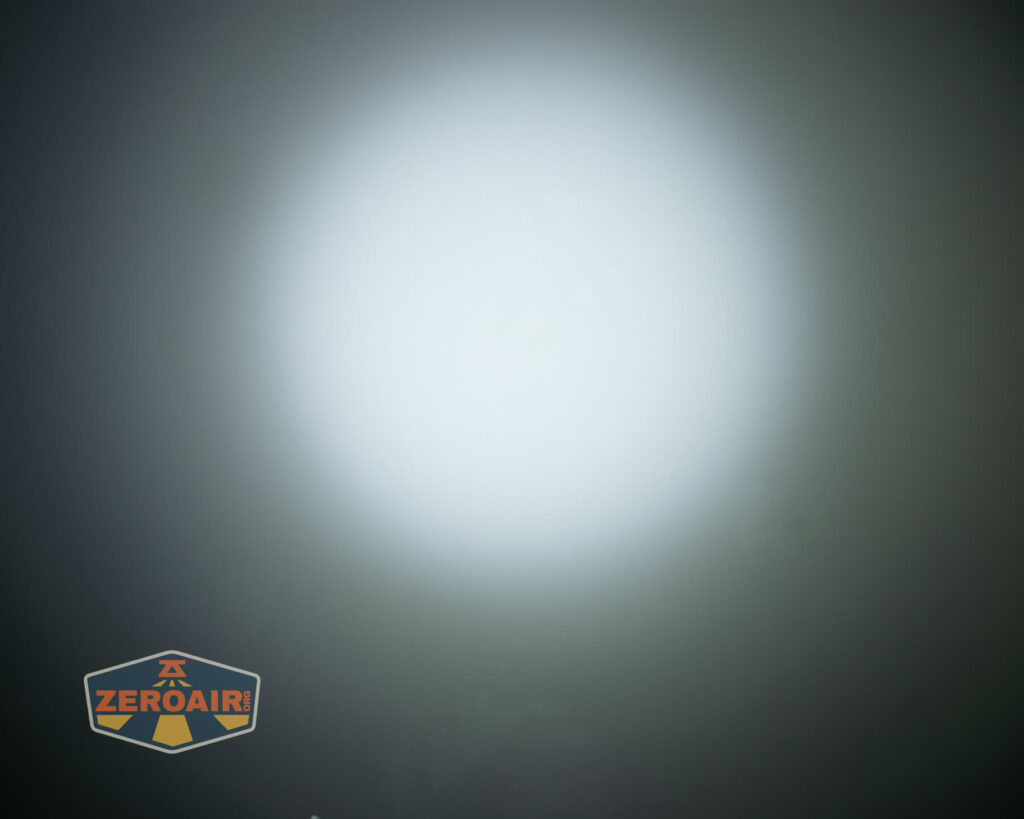 beamshots on ceiling