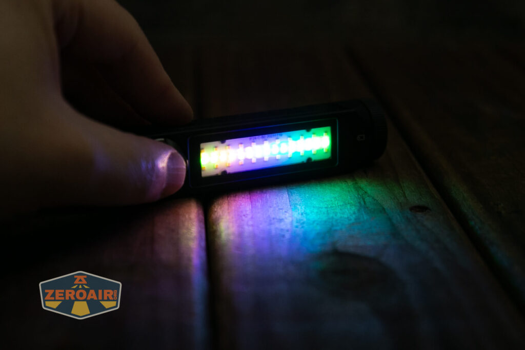 various rgb settings