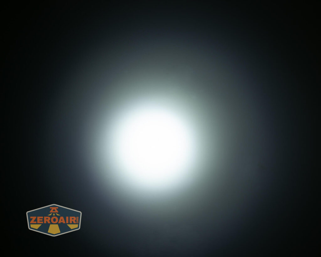 beamshots on ceiling