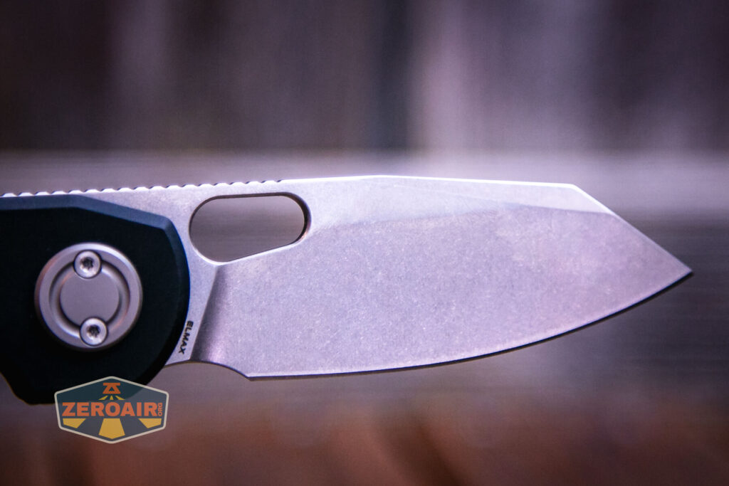 Vosteed Ankylo Vanchor lock knife blade shape detail