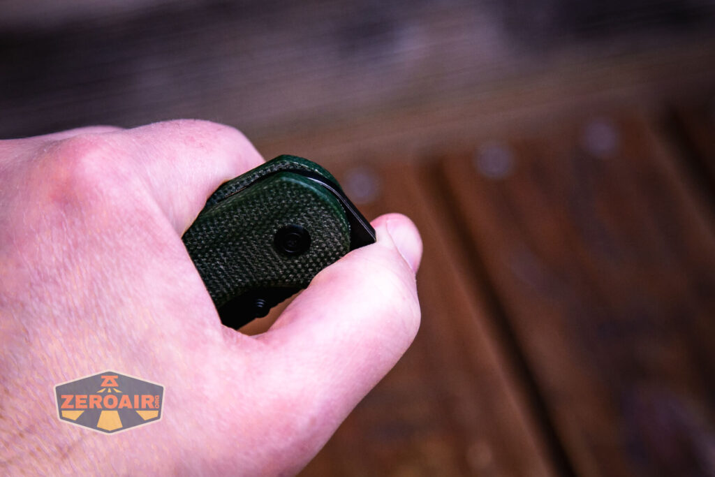 Vosteed Thornton Trek lock knife thumb flick