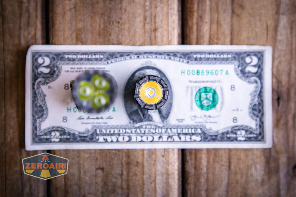 on a two dollar bill