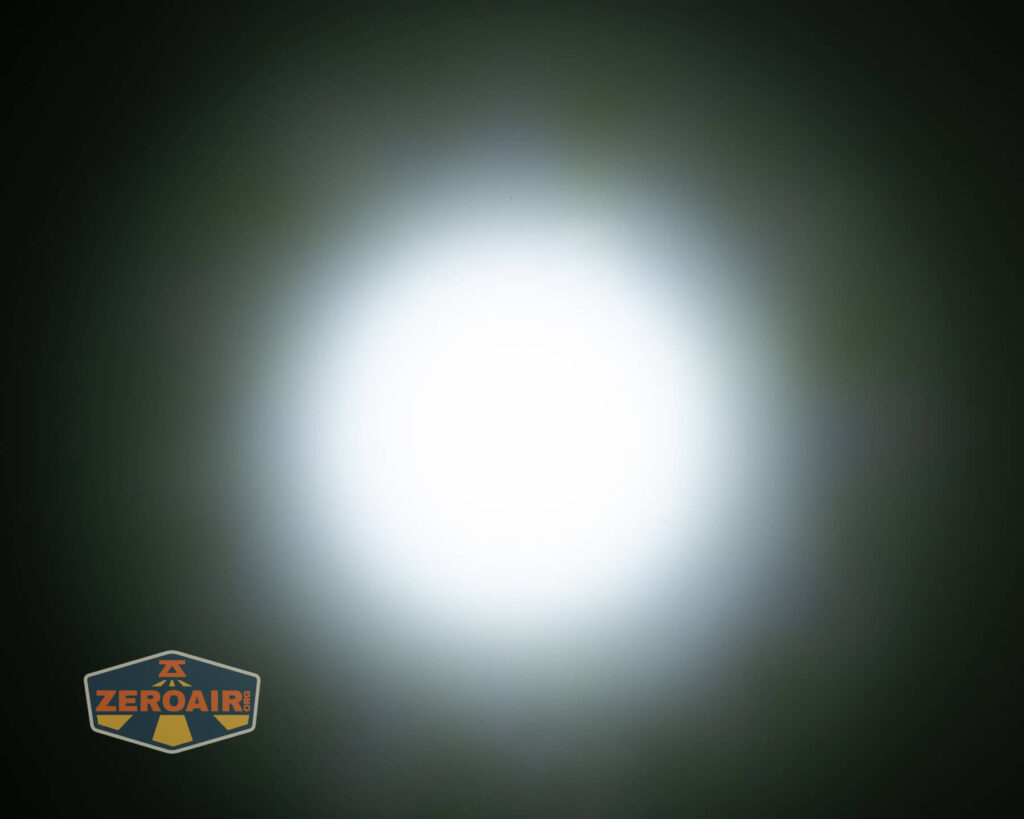 beamshots on ceiling