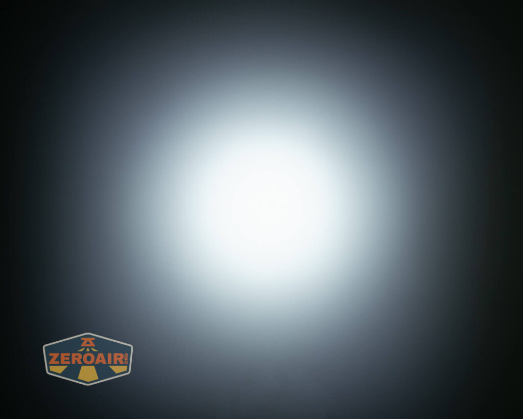 beamshots on ceiling