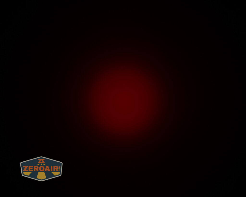 beamshots on ceiling