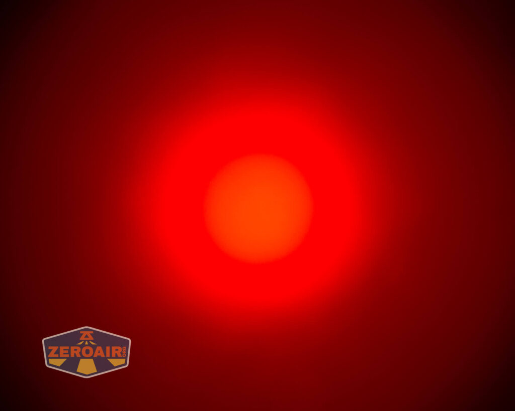 beamshots on ceiling