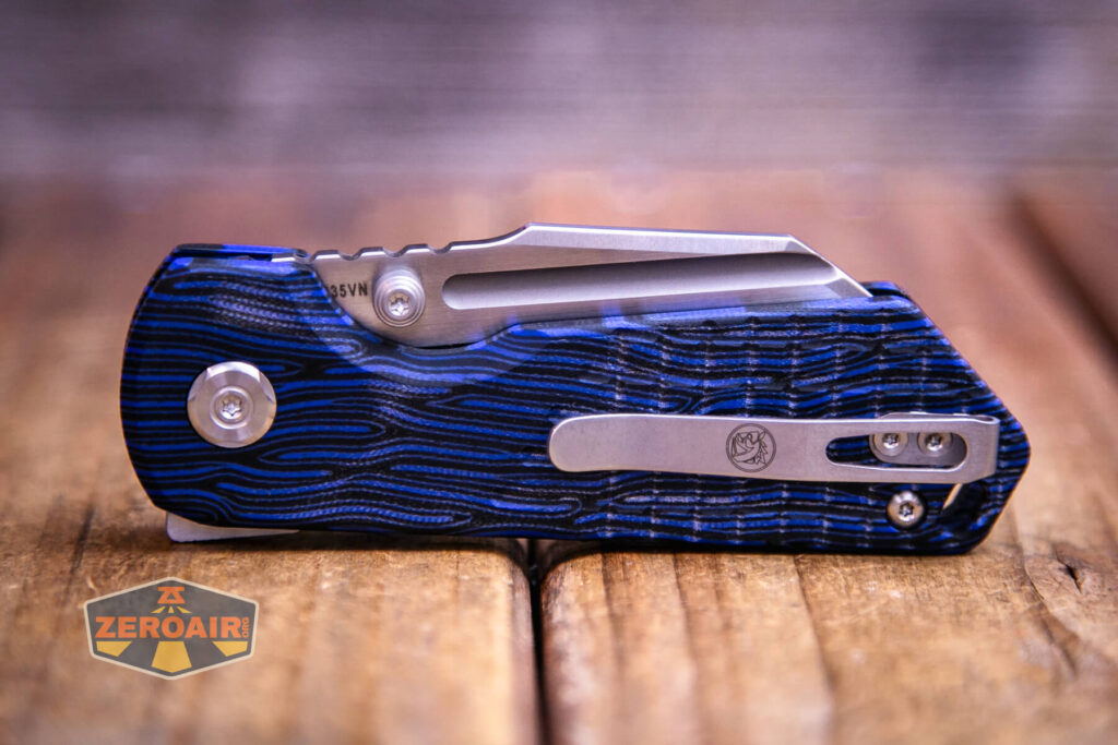 Vosteed Hedgehog top liner lock knife side view closed