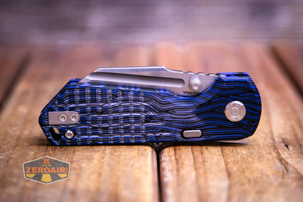 Vosteed Hedgehog top liner lock knife side view closed