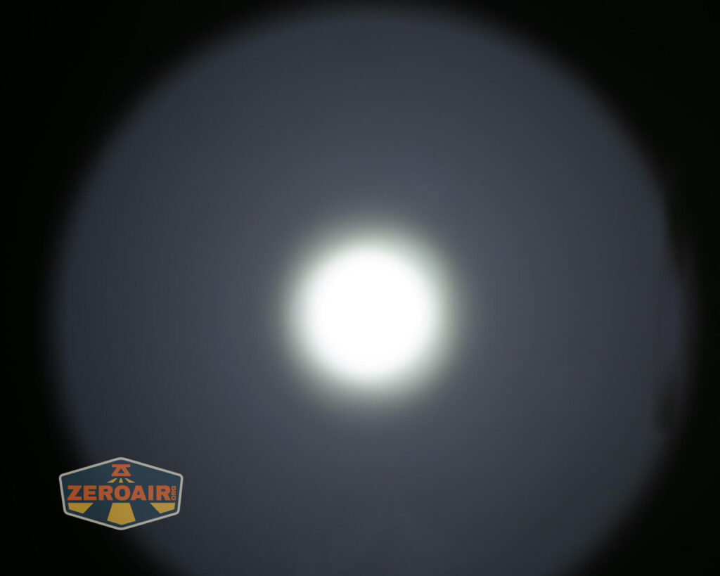 beamshots on ceiling