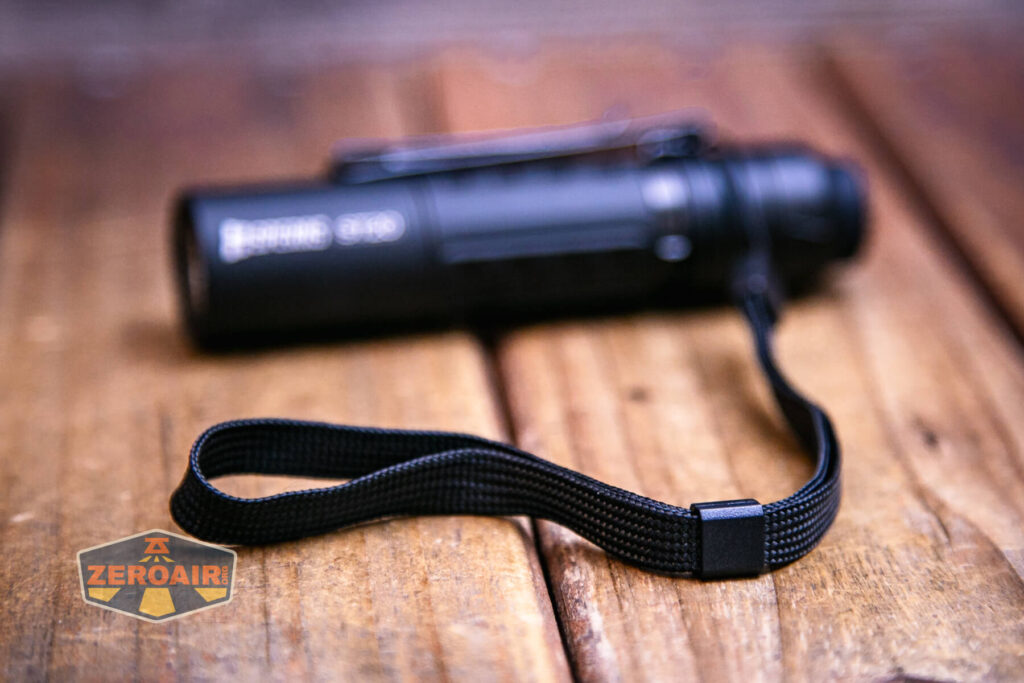 Speras ST20 tactical flashlight lanyard