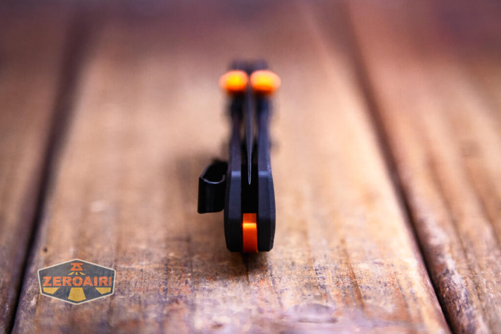 Vosteed Mini Psyop knife blade centering