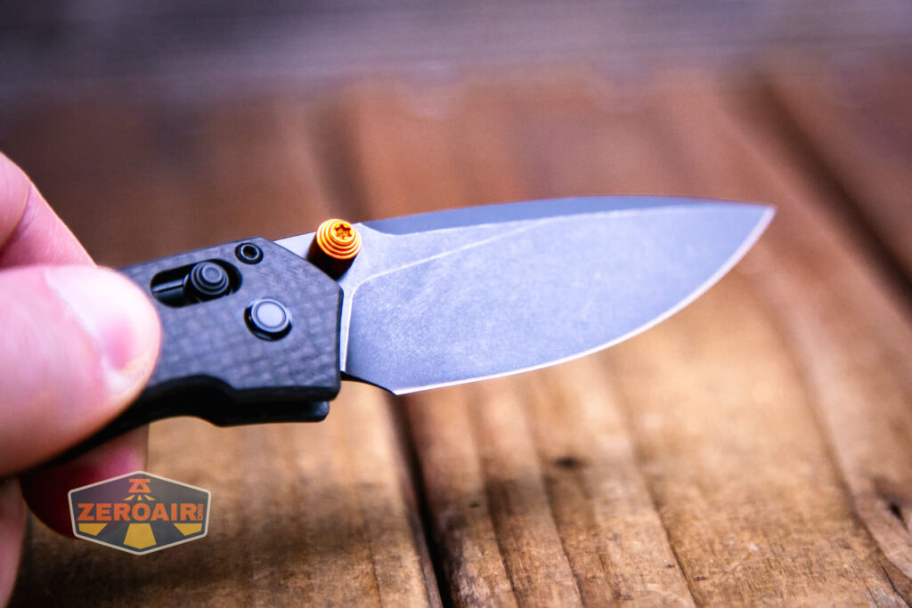 Vosteed Mini Psyop knife blade shape detail