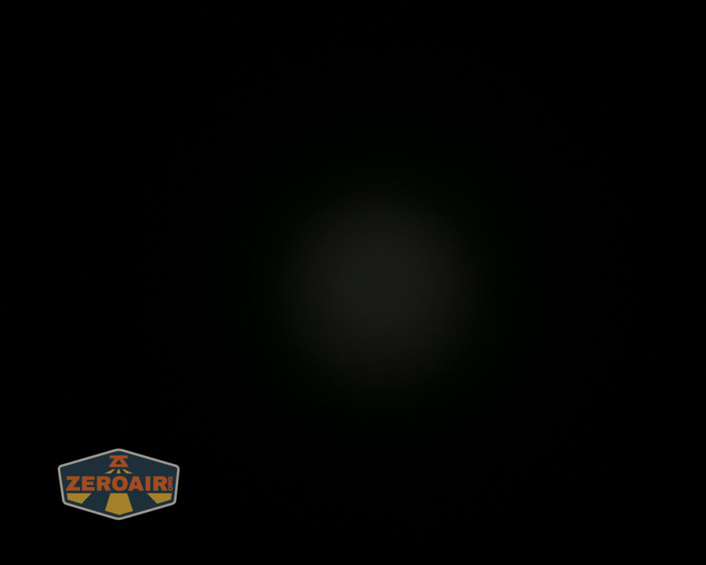 beamshots on ceiling