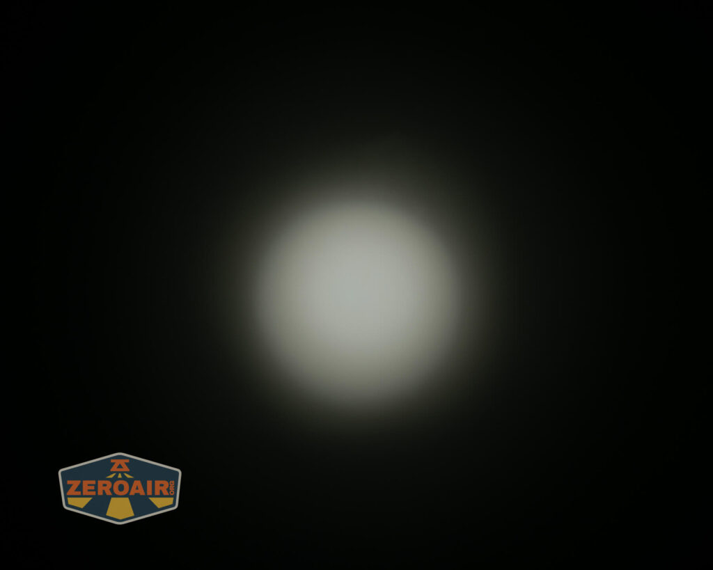 beamshots on ceiling