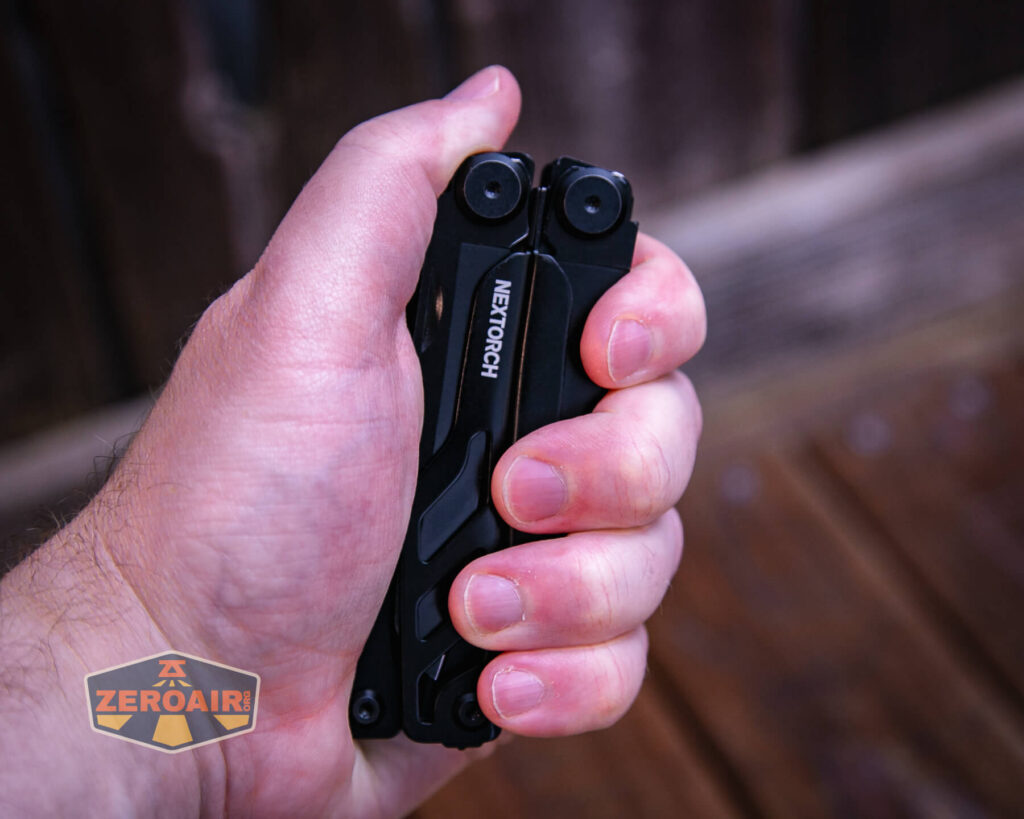 Nextorch MT10 multi-tool in hand