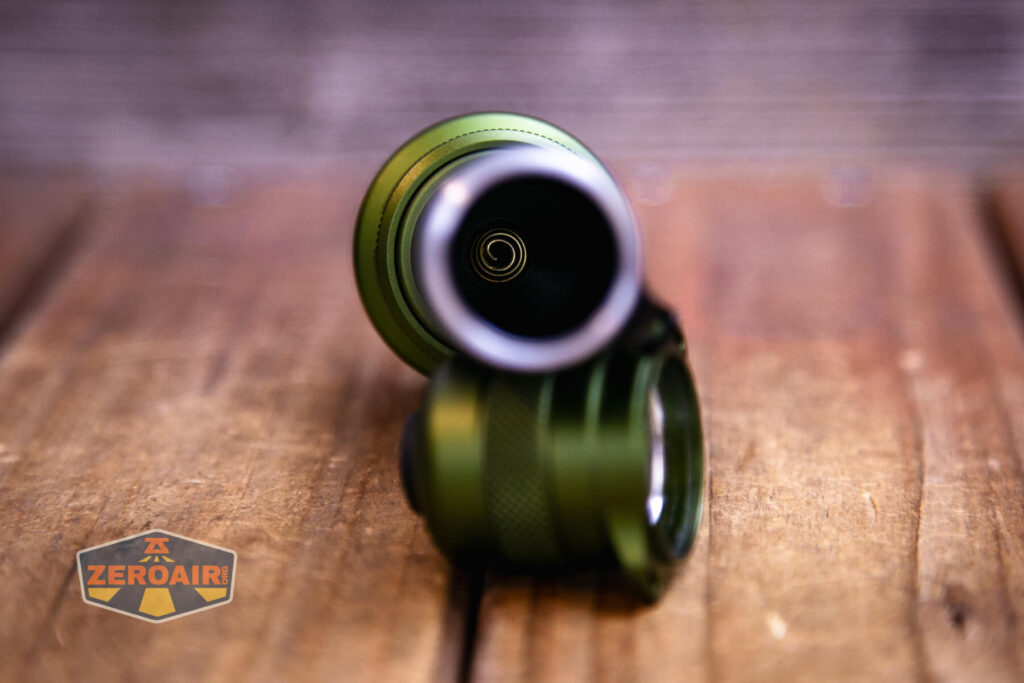 Niwalker N50T V2 flashlight positive spring