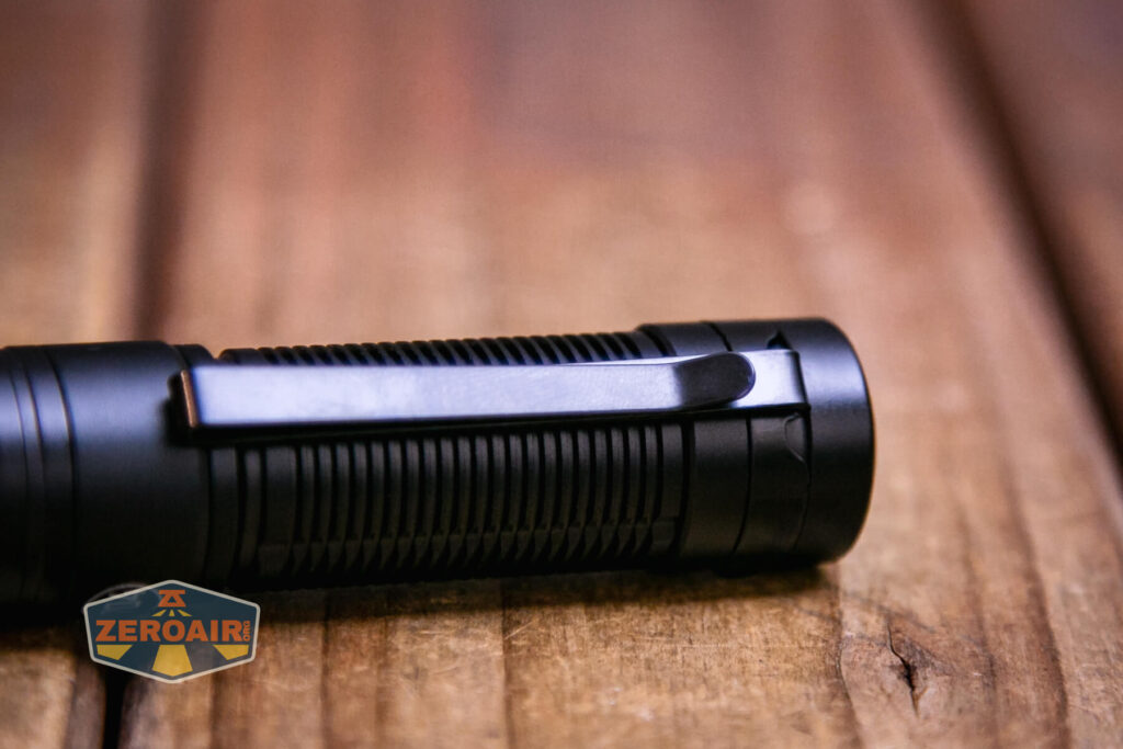 Thrunite Archer Pro S flashlight pocket clip