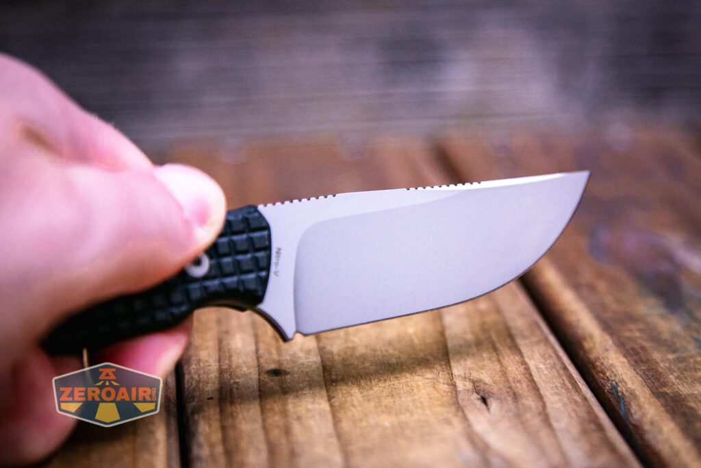 Vosteed Mink fixed-blade knife  blade shape