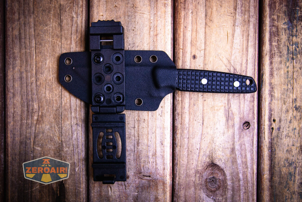 Vosteed Mink fixed-blade knife sheath alternate connections