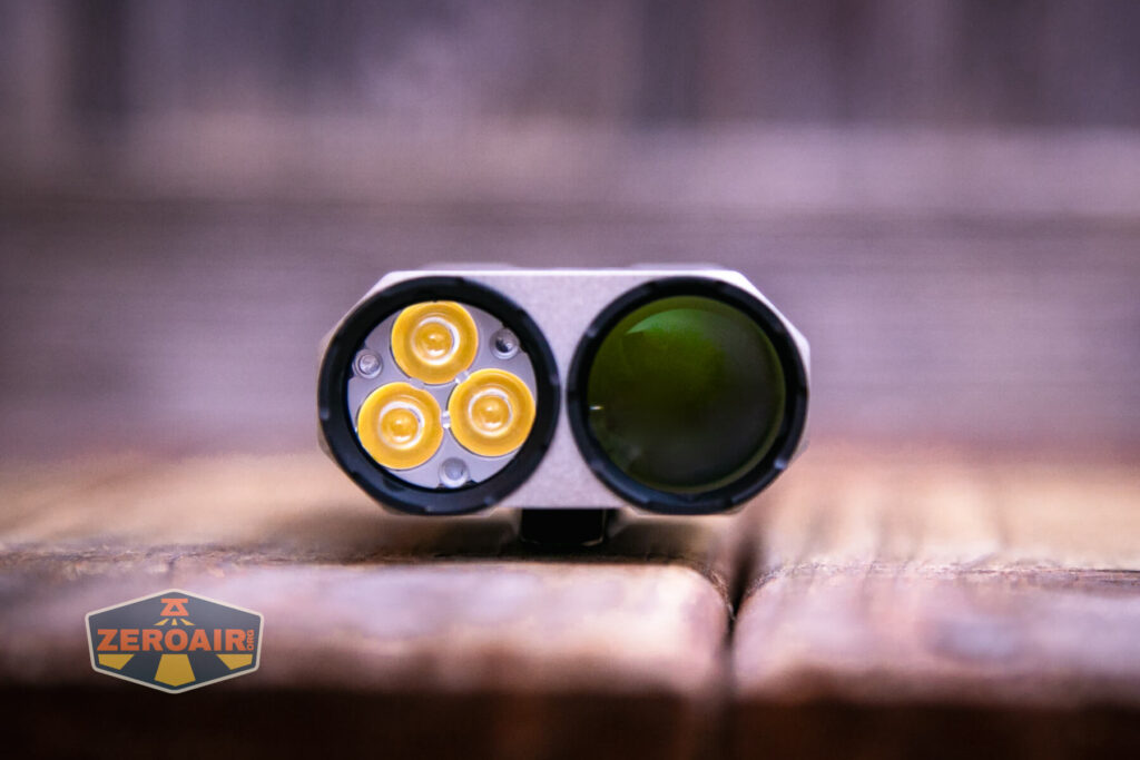 Acebeam Terminator M2-X flashlight emitters