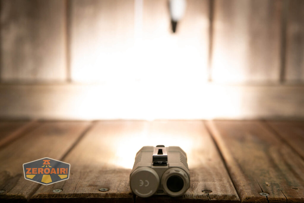 Acebeam Terminator M2-X flashlight emitters on