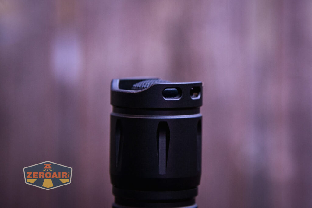 Convoy M21J 21700 flashlight tailcap loops