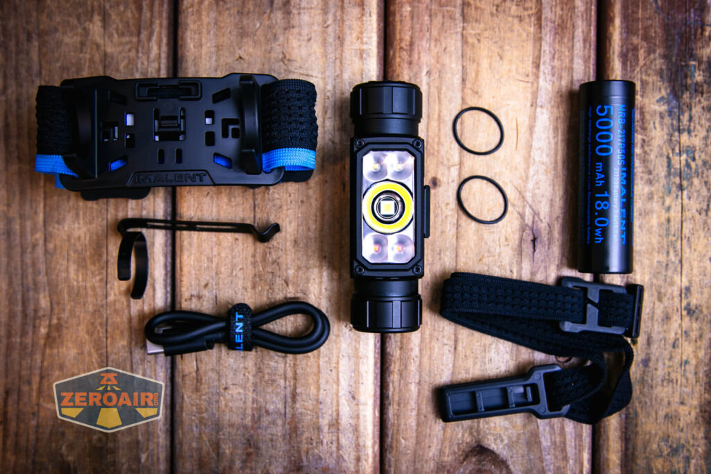 Imalent HT70 headlamp what's included