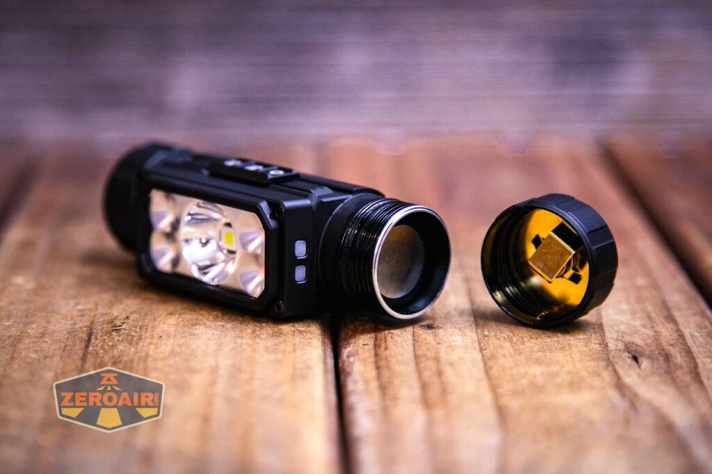 Imalent HT70 headlamp with included 21700 installed