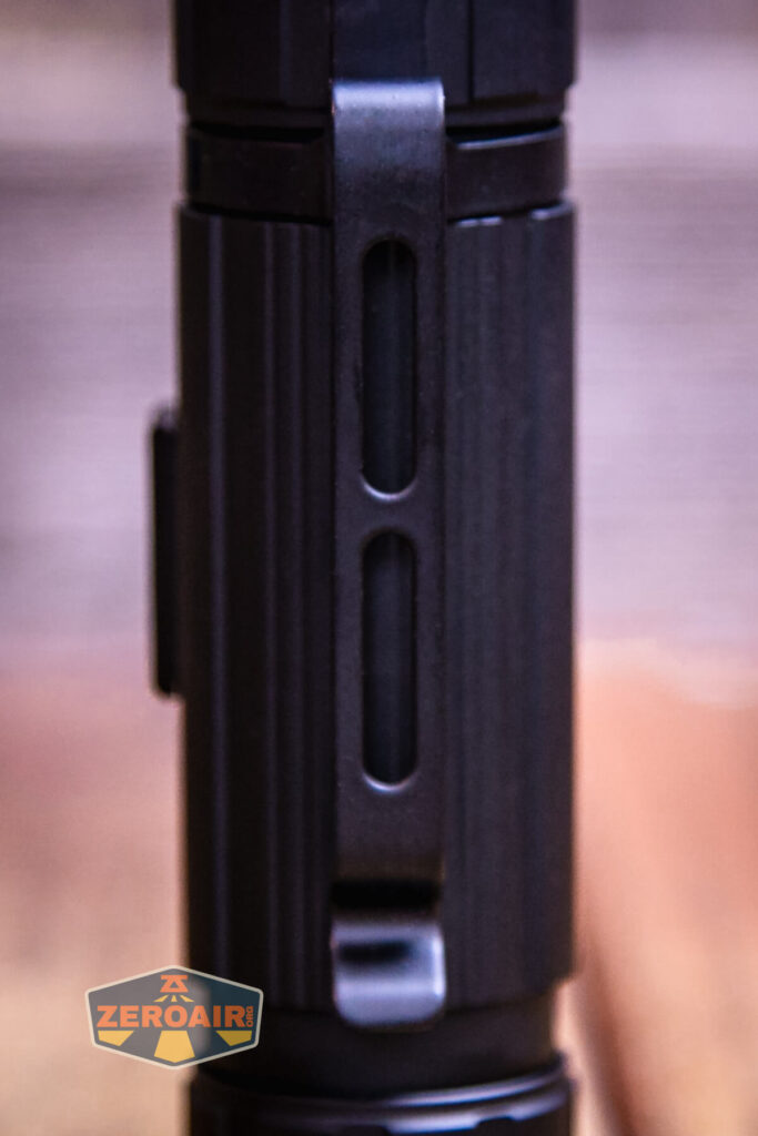 Imalent HT70 headlamp pocket clip detail