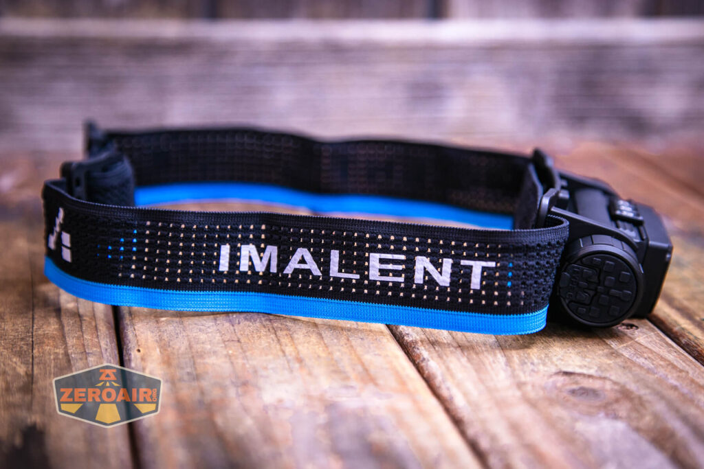 Imalent HT70 headlamp headband branding