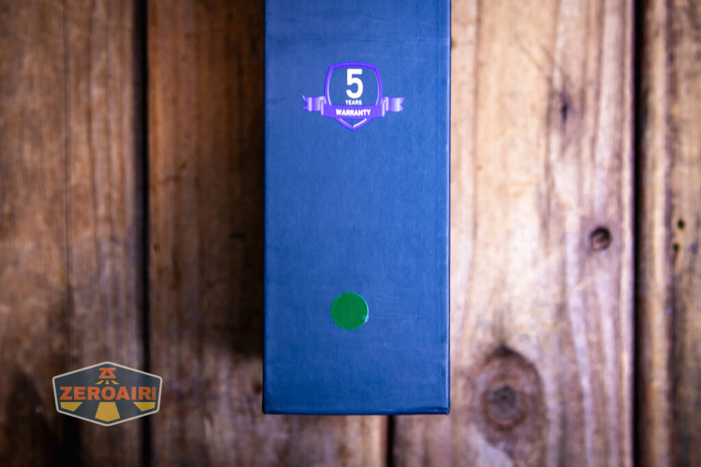 JETBeam M37 Pro flashlight box