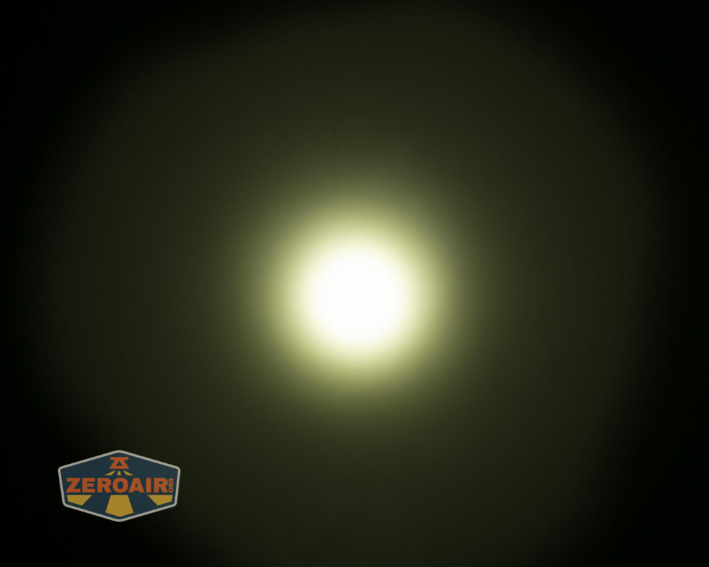 beamshots on ceiling