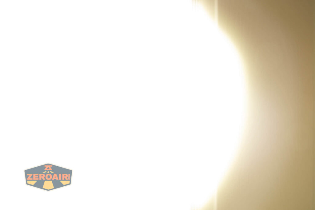 JETBeam M37 Pro flashlight beamshots on door (at 1') compared to nichia 219b 4500K