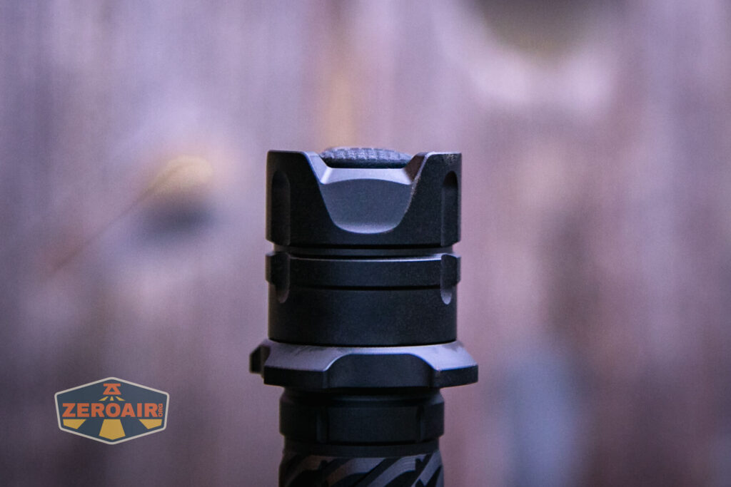 Acebeam P20 flashlight tail switch