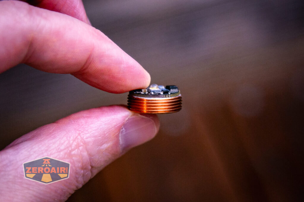 Tactile Turn Apollo flashlight engine built up